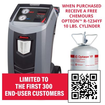 ROBAC1234-4 image(0) - Robinair Premier R-1234yf Recover, Recycle and Recharge, RRR AC Machine