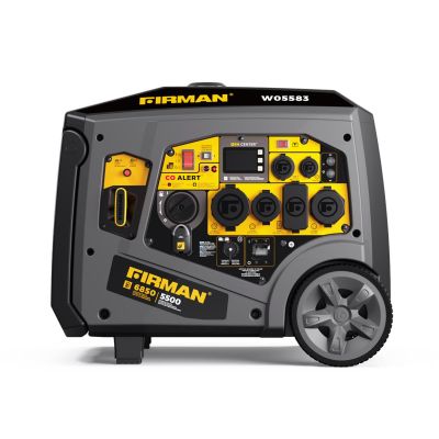 FRGW05583 image(1) - Firman Gas Inverter Portable Generator 6850/5500 Watt Remote Start 120/240V Parallel Ready CO Alert 49 ST CAN