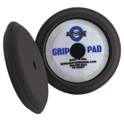 BUF920GT image(0) - Buff And Shine 920GT Buffing Grip Pad with Center Tee, 9 in Dia, 1-1/2 in THK, Hook and Loop Attachment