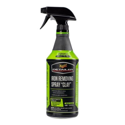 MEGDRTU200232 image(0) - Meguiars Detailer DRTU200232 Iron Removing Spray Clay, 32 oz