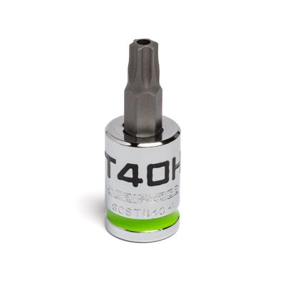 GETSCSTB40 image(0) - Grip Edge Tools 3/8" Dr RPT Security Star Bit Socket T40H