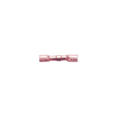 AVC21003 image(0) - AUVECO 21003 Sealed Crimp and Solder Insulation Butt Connector, Polyolefin, Red