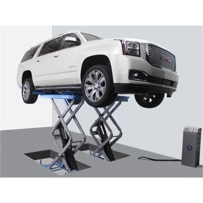 ATEATTD-FM9SL-FPD image(0) - Atlas Automotive Equipment FM9SL In Ground Full-Rise Scissor Lift 9000 lb. Capacity