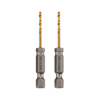 DWTDD5105 image(0) - DEWALT IMPACT READY 5/64" Titanium Nitride Coating Drill Bits