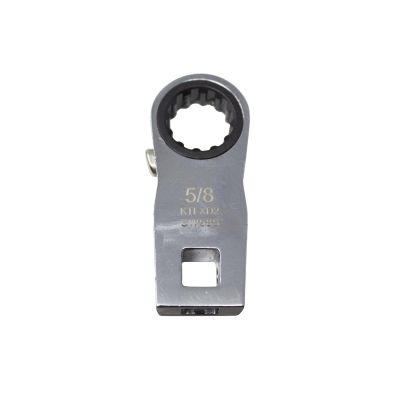KTIXD2CW58S image(0) - K Tool International Ratcheting Crowfoot Wrench 5/8 Inch 3/8 Inch Drive