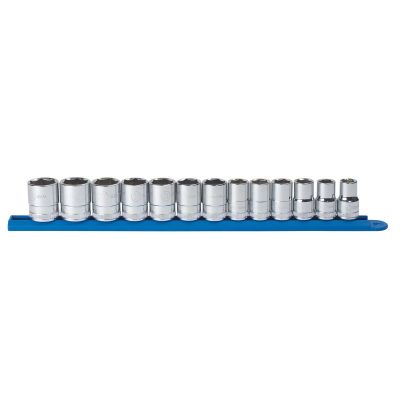KDT80702 image(0) - GearWrench 13 Piece 1/2 Inch Drive 6 Point Standard Metric Socket Set