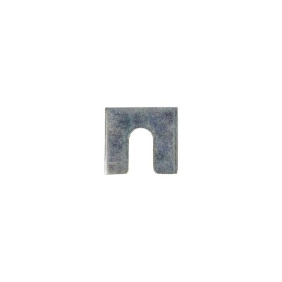 AVCAP3156 image(0) - AUVECO AP3156 Shim, 1/8 in THK x 3/8 in Slot x 1-1/4 x 1-1/8 in, Zinc