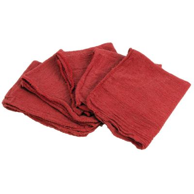 WLMW1476 image(0) - Wilmar Corp. / Performance Tool 25 pk. Red Shop Towels