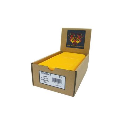 HIT1204Y image(0) - High Teck Products 1204Y Spreader, 4 in W, Plastic, Yellow, Tapered Edge