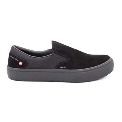 FSIAW7011-9EE image(0) - AIRWALK VENICE SD10 - Mens Suede Slip On - CT|SD|SF|SR - Black / Black - Size: 9 - 2E - (Extra Wide)