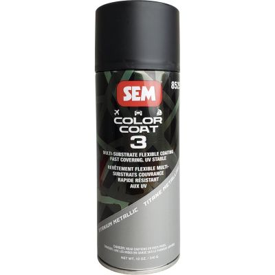 SEM85253 image(0) - SEM Paints Color Coat 3 Titanium Metallic 16 oz Aerosol