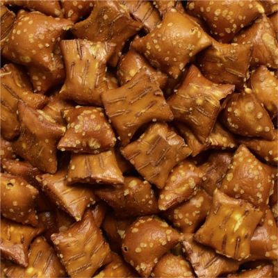 THS619793-187142 image(0) - Tender Heifer Snack Co. Peanut Butter Pretzel Nuggets Snack Item - 8 oz