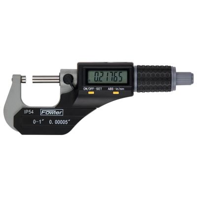FOW548600011 image(0) - Fowler 0-1"/0-25mm Electronic Coolant Resistant Micrometer