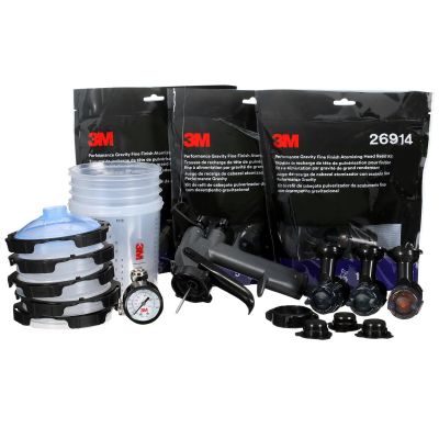 MMM26978 image(0) - 3M Performance Fine Finish Spray Gun System 26978 2/CS