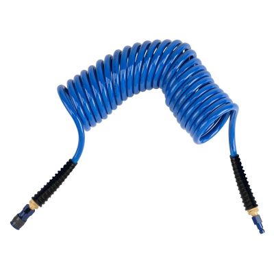 INT7800 image(0) - American Forge & Foundry Recoil Air Hose - 3/8" x 25' - 1/4" Fittings
