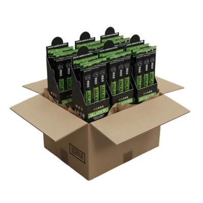 BLOISN-JPST-624 image(0) - BULK Jerky Jalapeno Meat Sticks - 24 ounce package (Case of 6 packages, 24 - 1 ounce Meat Sticks in a Package)