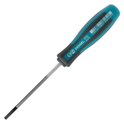 VES910S375 image(0) - Vessel Tools No.910 MEGADORA Thin Shank Screwdriver 3x75