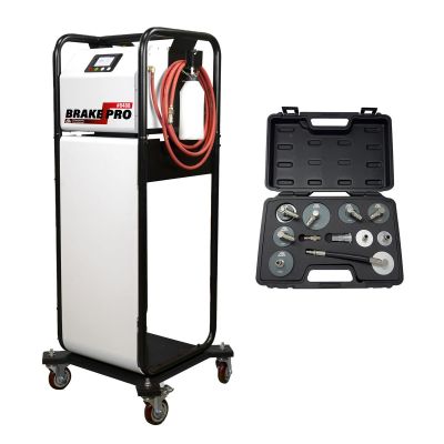 CTA8210 image(0) - CTA Manufacturing Brake-Pro Electric Pressure Brake Bleeder with Adapters - 60L