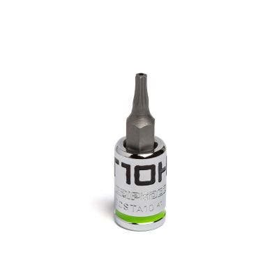 GETSCSTA10 image(0) - Grip Edge Tools 1/4" Dr RPT Security Star Bit Socket T10H
