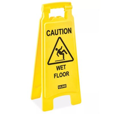 ULIH-11306 image(0) - Uline Uline Wet Floor Sign - English
