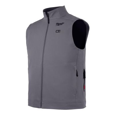 MLW304G-202X image(0) - Milwaukee Tool M12 GRAY HEAT TOUGHSHL VEST ONLY 2X