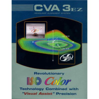 SYMCVA3 image(1) - Symtech CVA 3 EZ - ISOColor Heavy Duty Visual Headlamp Alignment System with Visual Assist and Line Laser Alignment
