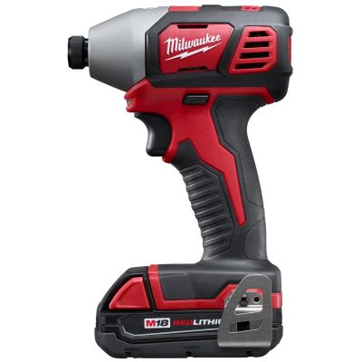 MLW2656-21 image(0) - Milwaukee Tool M18 1/4" HEX IMP DRIVER (1) BATT KIT