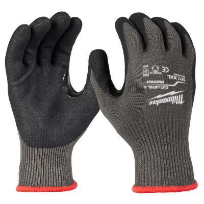 MLW48-73-8653 image(0) - Milwaukee Tool Cut Level 5 Coated Nitrile Dipped Gloves - XL