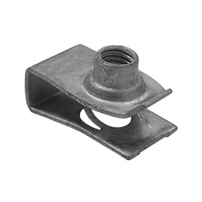 AVC12666 image(0) - AUVECO 12666 Extruded U-Nut, M6 x 1 mm Screw, Zinc Organic