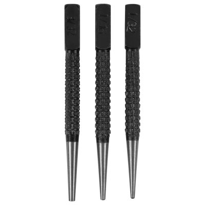 WLMW757 image(0) - Wilmar Corp. / Performance Tool 3 pc. Nail Punch Set