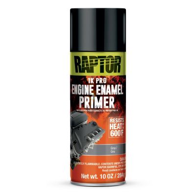 UPO4920 image(0) - U Pol Products RAPTOR Engine Enamel Primer Gray 10oz