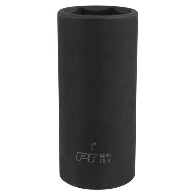 WLMM849 image(0) - Wilmar Corp. / Performance Tool 1/2" Dr. 1" 6pt Deep Impact Socket