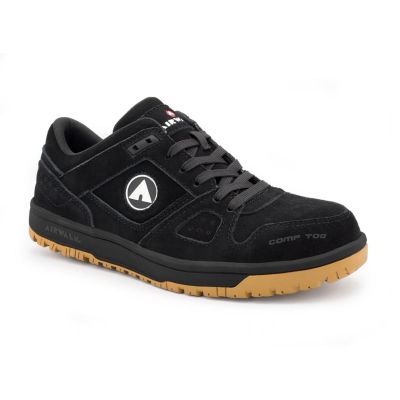 FSIAW6300-7.5M image(0) - AIRWALK MONGO - Men's Low Top Shoe - CT|EH|SR - Black/Gum - Size: 7.5 - D - (Regular)