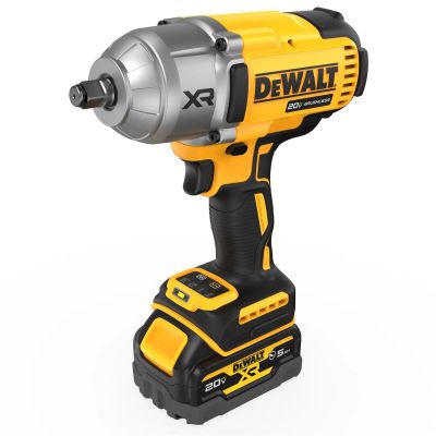 DWTDCF900GP2 image(0) - DeWalt 20V MAX* XR 1/2-in. High Torque Impact Wrench with Hog Ring Anvil