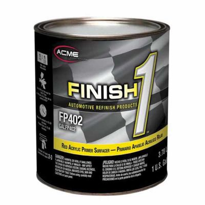 FNHFP402-1 image(0) - Finish 1 Automotive Refinish Products FP402-1 Acrylic Primer, 1 gal Can, Red, 1:1 Mixing