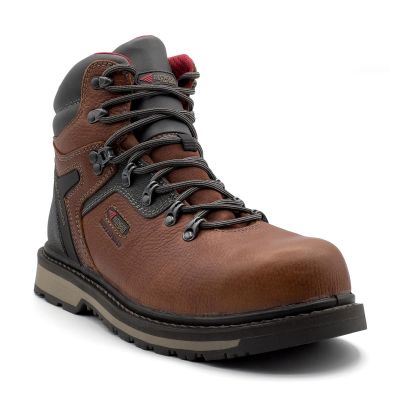 FSIA8815-7.5D image(0) - Avenger Blacksmith - Men's Boot - AT|EH|SR|WP|B&W - Brown / Black - Size: 7.5 - D - (Regular)