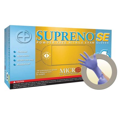MFXSU690M-CASE image(1) - Microflex GLOVE SUPRENO SE SU-690 NITRILE M