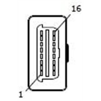 BOS3824-79 image(1) - Bosch ZF Ergopower 6 Pin Cable