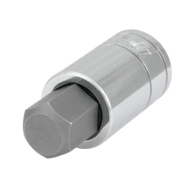 WLMW32985 image(0) - Wilmar Corp. / Performance Tool 1/2" Dr. 15mm Hex Bit Socket