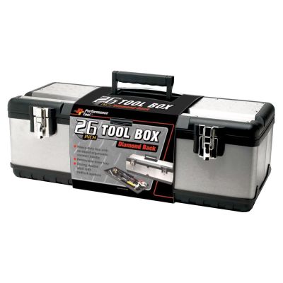 WLMW54026 image(1) - Wilmar Corp. / Performance Tool 26 in. Steel Tool Box