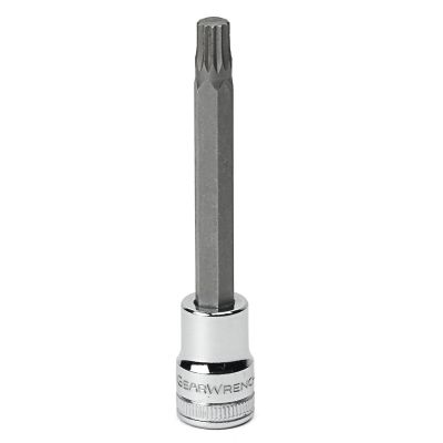 KDT80450 image(0) - GearWrench 3/8 Inch Drive Long Triple Square Bit Metric Socket 8mm