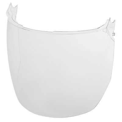 MLW48-73-1441 image(0) - Milwaukee Tool 10pk Clear Face Shield Replacement Lenses (Helmet & Hard Hat Mount)