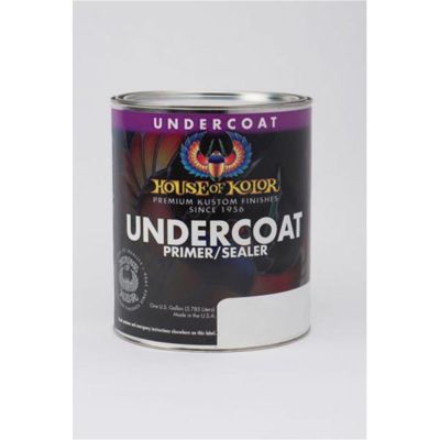 HOKKD3002-G01 image(0) - House Of Kolor KD3002-G01 Kustom KD3000 Series High/Medium-Build DTS Primer Surfacer/Sealer, 1 gal Can, White