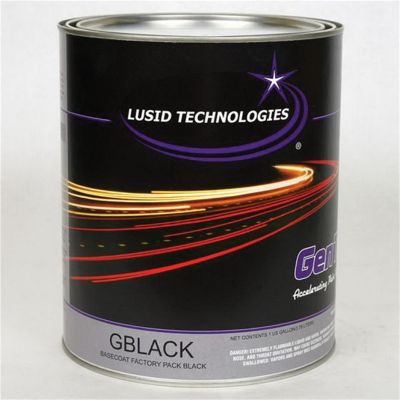 GTCGBLACKG image(0) - GENTEC AND GREENTEC PRODUCTS GBLACKG 3.5 VOC Basecoat, 1 gal Can, Black, 147.1 g/L VOC
