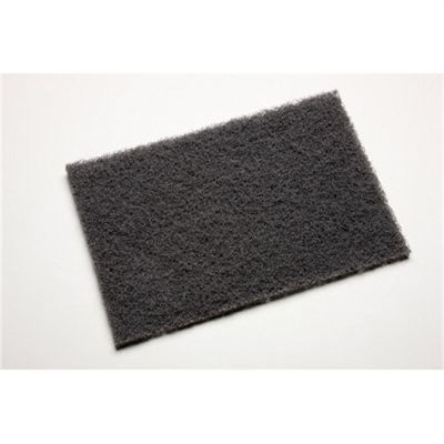 MMM7446 image(0) - 3M Scotch-Brite 07446 Blending Hand Pad, 6 in W x 9 in L, Medium, Gray