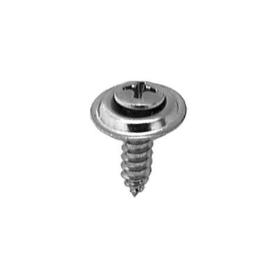 AVCAP2771 image(0) - AUVECO AP2771 Phillips Oval Head Sems A/AB Point Countersunk Washer Tapping Screw, #8 Screw x #6 Head x 5/8 in L