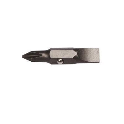 KLE32399 image(0) - Klein Tools Replacement Bit #2 Square 3/16-Inch Slotted