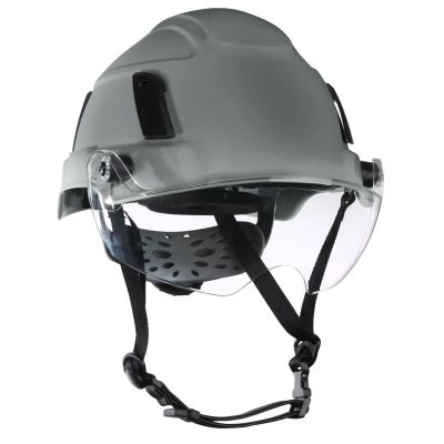 JCK22158 image(0) - Jackson Safety Safety Helmet - XS2-550 Series - Type 2+ - With Flip-Up Visor - Gray