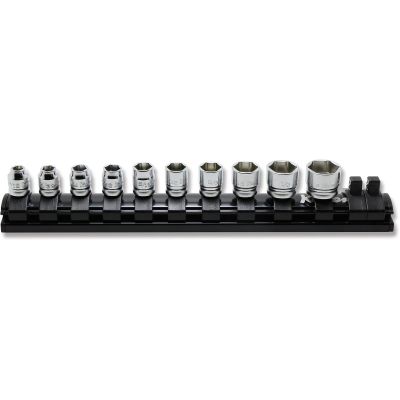 KKNRS2400AZ-10 image(0) - Ko-ken USA RS2400AZ/10 1/4" Square Drive 6-Point SAE Z-Series 10 Piece Socket Set