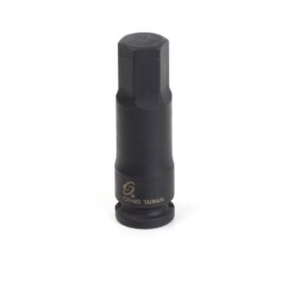 SUN36487 image(0) - SUNEX 3/8 in. Drive Hex Driver Impact Socke